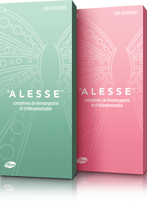 An image of ALESSE packaging