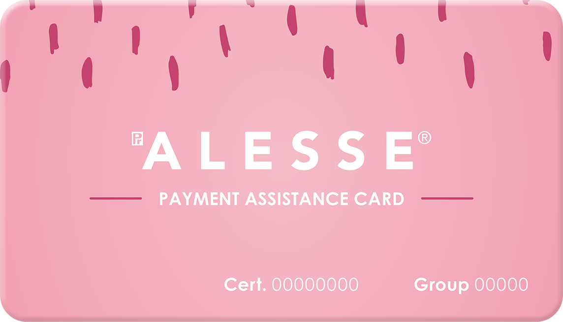 Alesse Payment Assistance Card